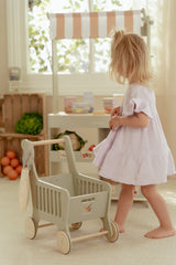 Little Dutch - Wooden Shopping Cart