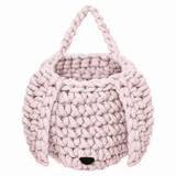 Crochet Bunny Basket | PALE PINK