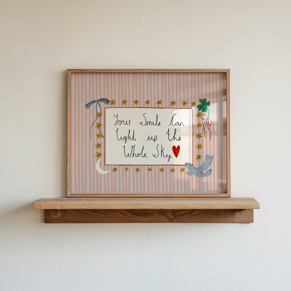 Your Smile Can Light Up the Whole Sky