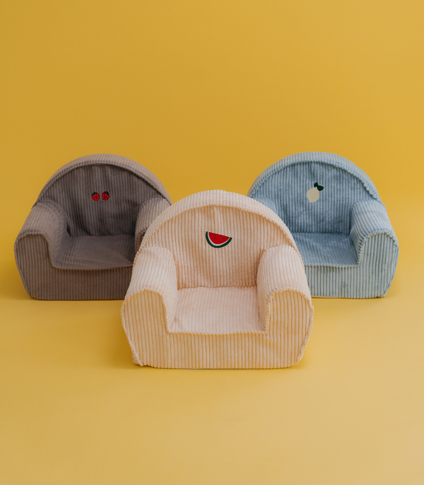 Toddler Corduroy Chair - Watermelon