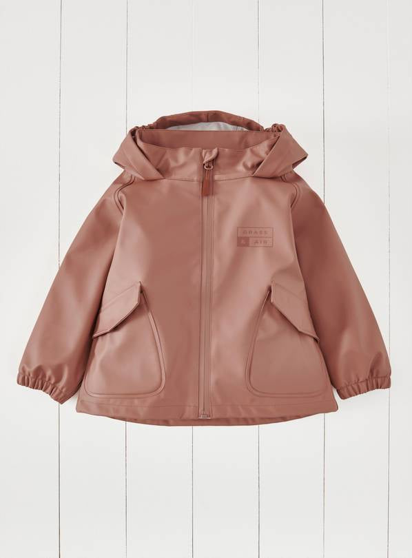 Grass & Air - Waterproof Rain Jacket - Rose