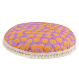 MINICAMP Large Kids Floor Cushion in Vibrant Tulip Pattern