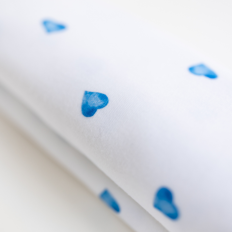 Baby Blanket - Blue Heart