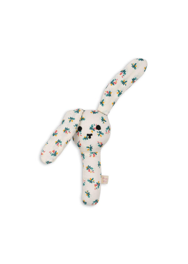 Konges Slojd - Bunny Hand Rattle - Fleur Colore