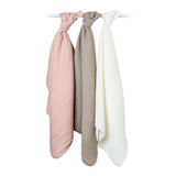 Lulujo -  Waffle Blanket - Ballet Slipper