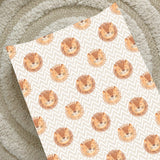 Anti-Roll Wedge Changing Mat - Lion Print
