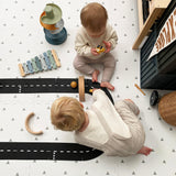 Triangle Playmat Set in White