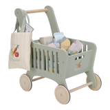 Little Dutch - Wooden Shopping Cart