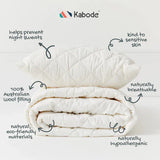 Kabode - Organic Cotton & Wool Single Duvet - Summer