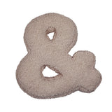 Betty's Home Mocha Boucle Alphabet Cushion