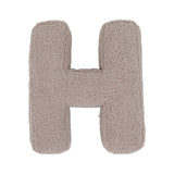 Betty's Home Mocha Boucle Alphabet Cushion