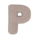Betty's Home Mocha Boucle Alphabet Cushion