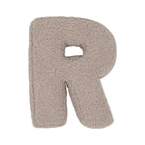 Betty's Home Mocha Boucle Alphabet Cushion