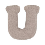 Betty's Home Mocha Boucle Alphabet Cushion
