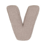 Betty's Home Mocha Boucle Alphabet Cushion