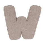 Betty's Home Mocha Boucle Alphabet Cushion