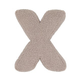 Betty's Home Mocha Boucle Alphabet Cushion
