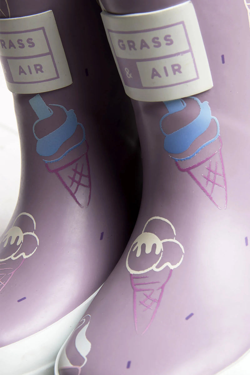 Grass & Air - Ultra Violet - Colour Changing Wellies