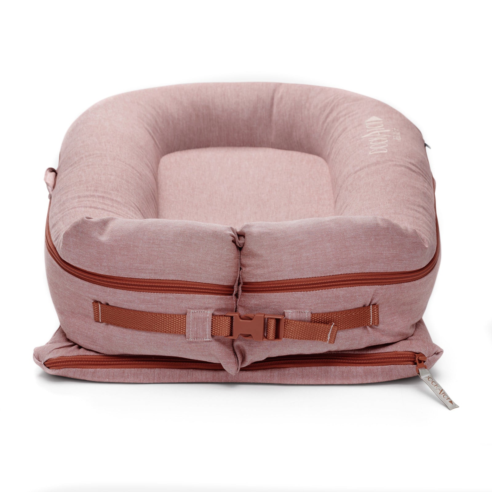 Deluxe+ Dock - Ginger Chambray – Mimibear