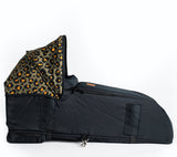 Roma Gemini Double Pram Carry Cot-Khaki Leopard