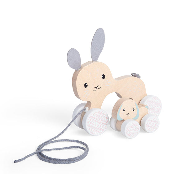 Pull Along Bunny & Baby - FSC® Certified