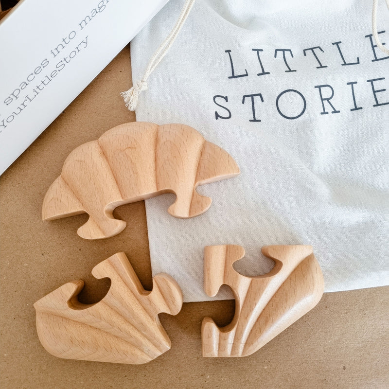 Little Seas Story Shell Puzzle Stacking Toy