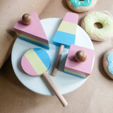 Perfect Pastels Sweet Treats Wooden Play Set