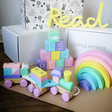 Perfect Pastels Wooden Train Set