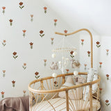 Posy Watercolour Wall Stickers