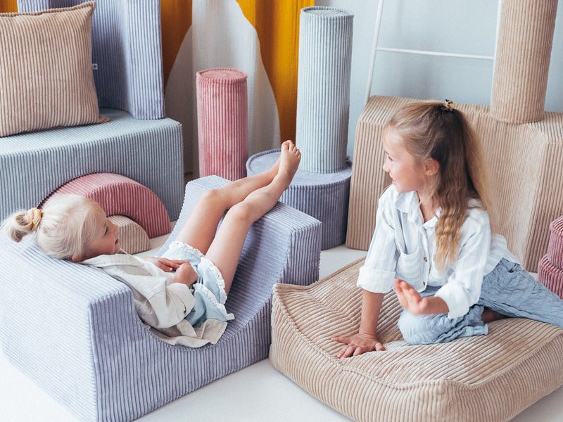 Brown Sugar Square Ottoman