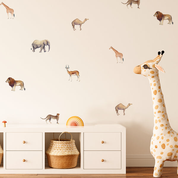 Boho Safari Wall Stickers