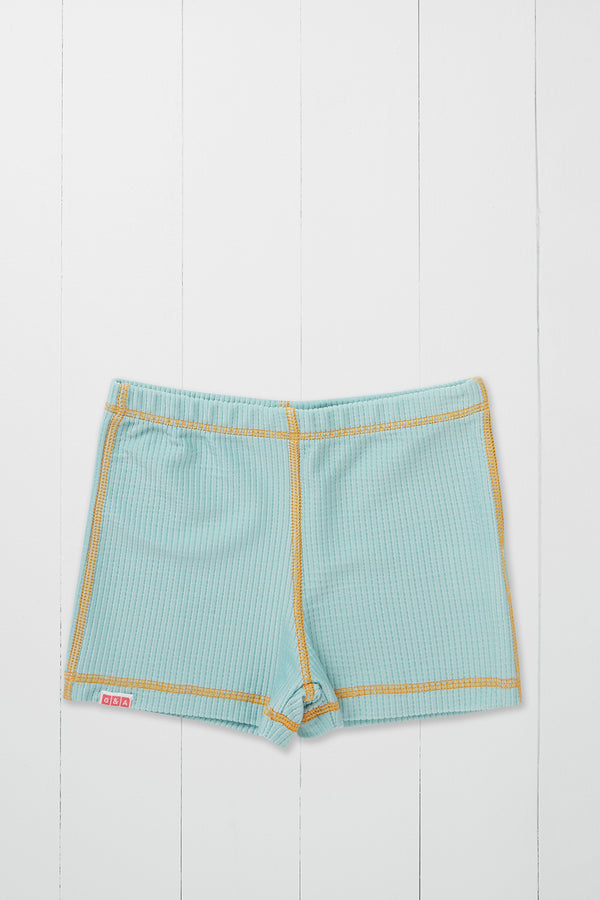 Grass & Air - Swimshorts - Ribbed Pistachio