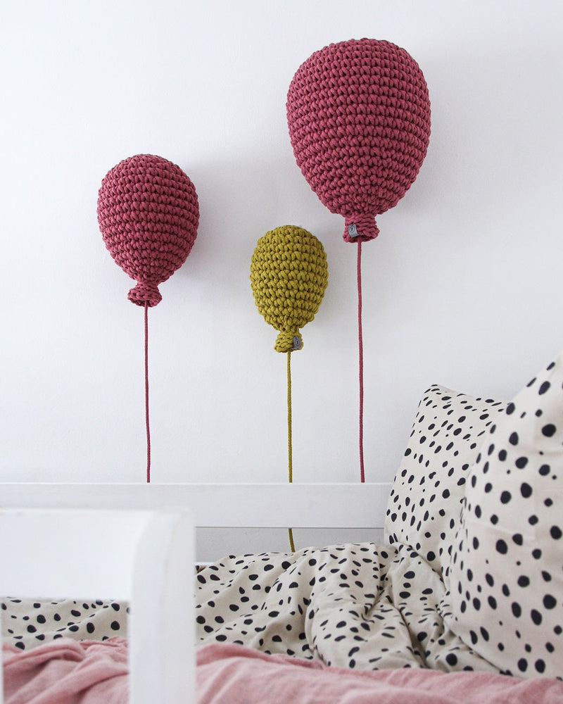 Crochet Balloon | OLD ROSE