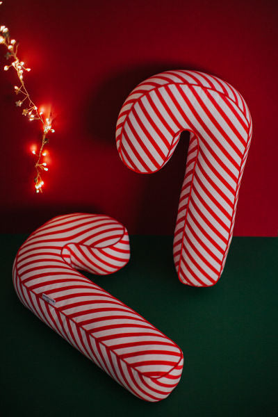 Christmas Candy Cane Cushion