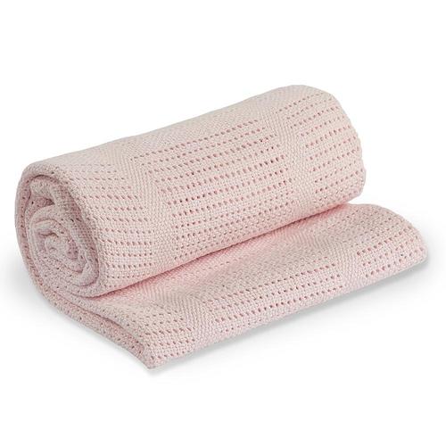 Cellular Blanket - Pink