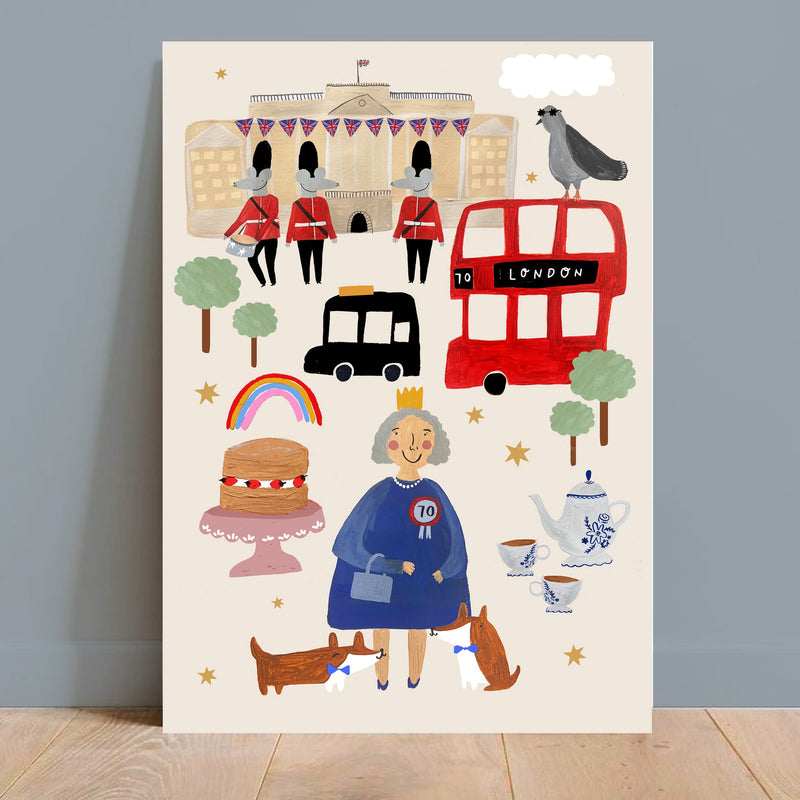 London Jubilee Print