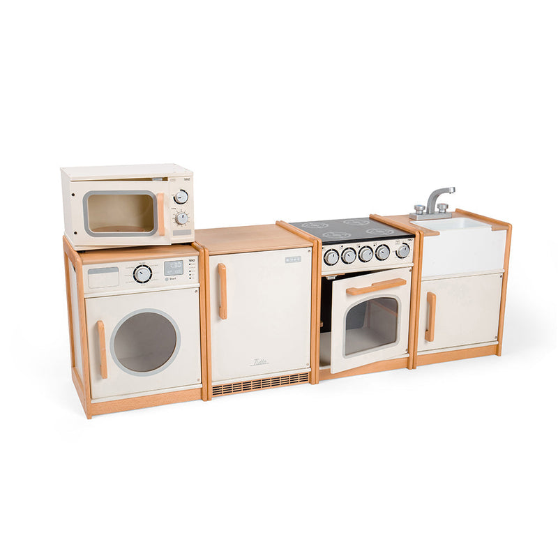 Tidlo White Play Kitchen Bundle