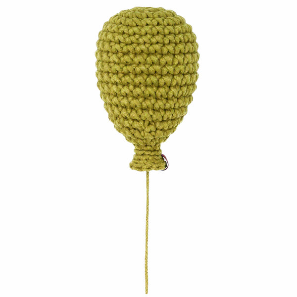Crochet Balloon | GOLD GREEN