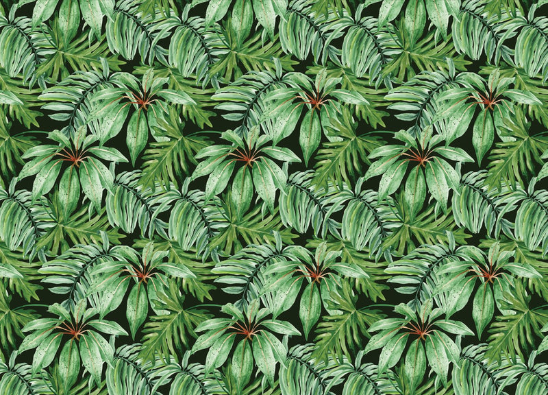 Tropical Banana Leaf Wallpaper