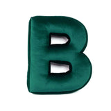 Betty’s Home Velvet Letter Cushion in B
