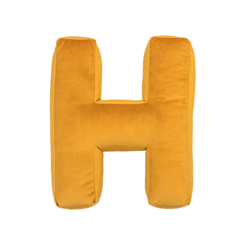 Betty’s Home Velvet Letter Cushion in H