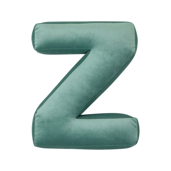 Betty's Home Velvet Letter Cushion in Z