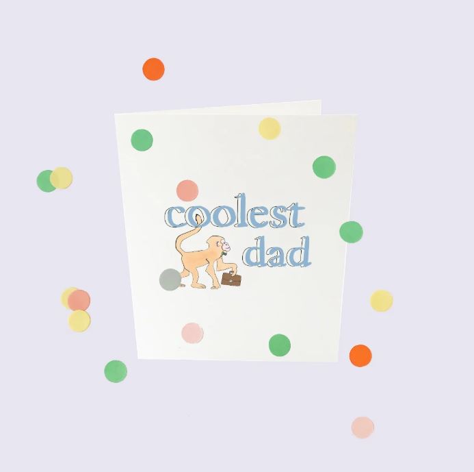 CONFETTI CARDS BABY - COOLEST DAD