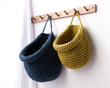 Crochet Hanging Bags | OATMEAL