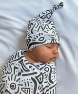 Eye Of The Tiger Swaddle & Matching Hat