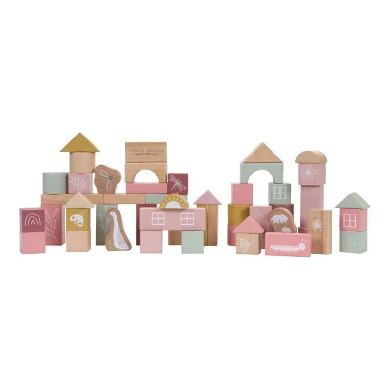 Little Dutch - Building Blocks - Pink