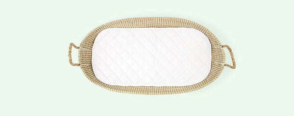 Olli Ella Luxe Organic Cotton Liner - White