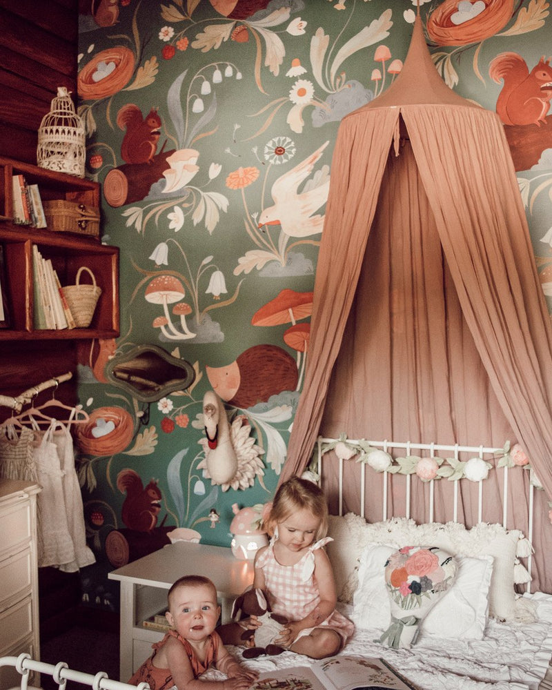 Mushroom Forest Mural – Mimibear