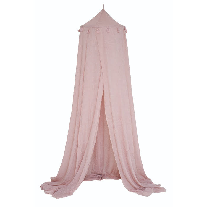 Bed Canopy – Dusty Pink