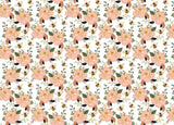 Flower & Honey Bee Wallpaper